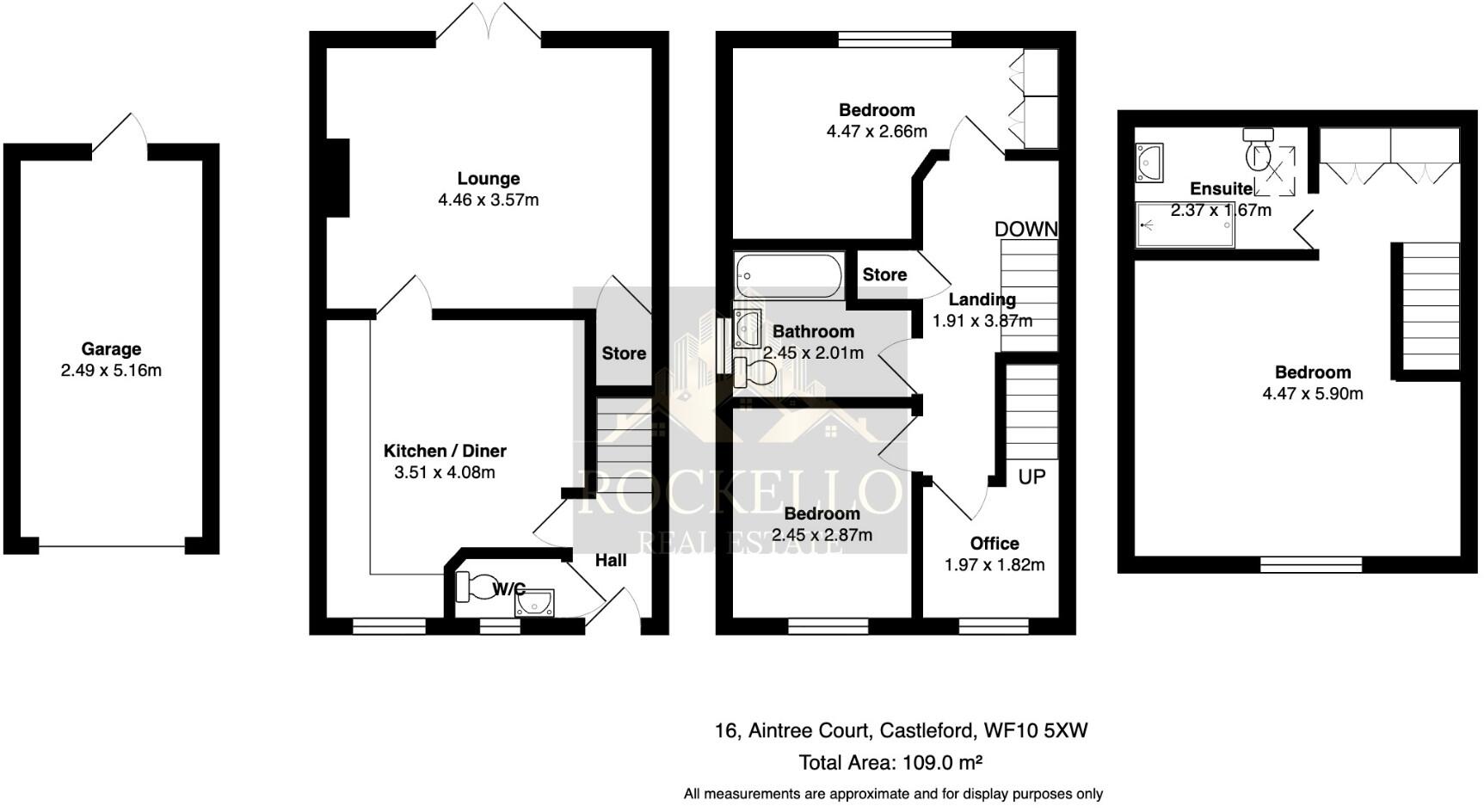 Aintree Court, Castleford, West Yorkshire, WF10 floorplan