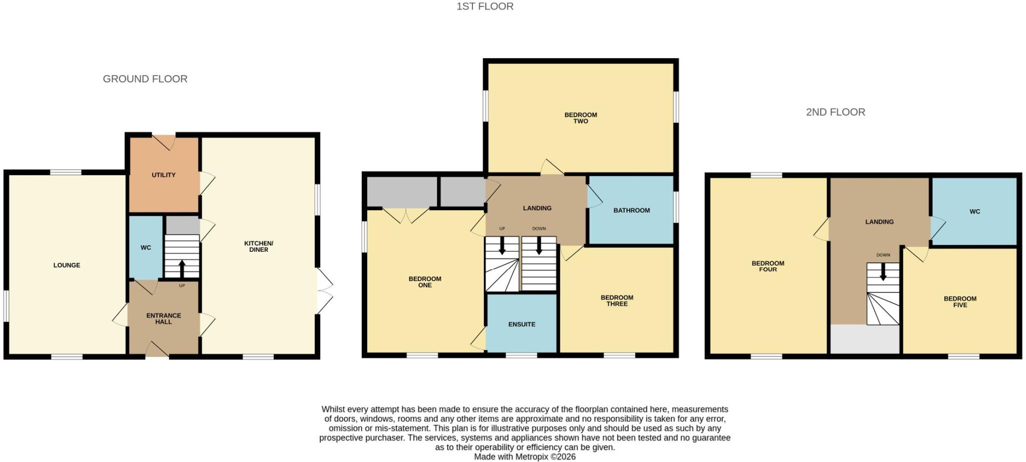 Curtis Way, Kesgrave floorplan