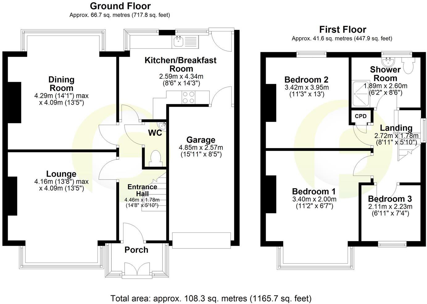 Hollywell Road, North Shields floorplan