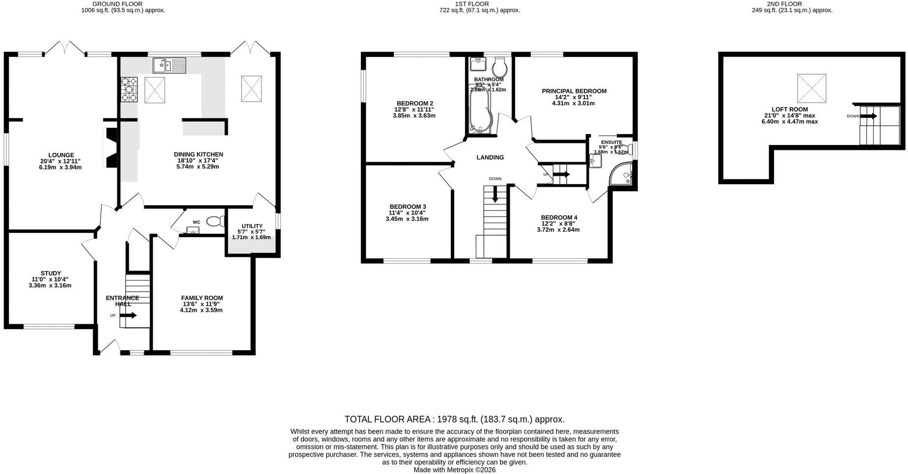 Grove Park, Knutsford, WA16 floorplan