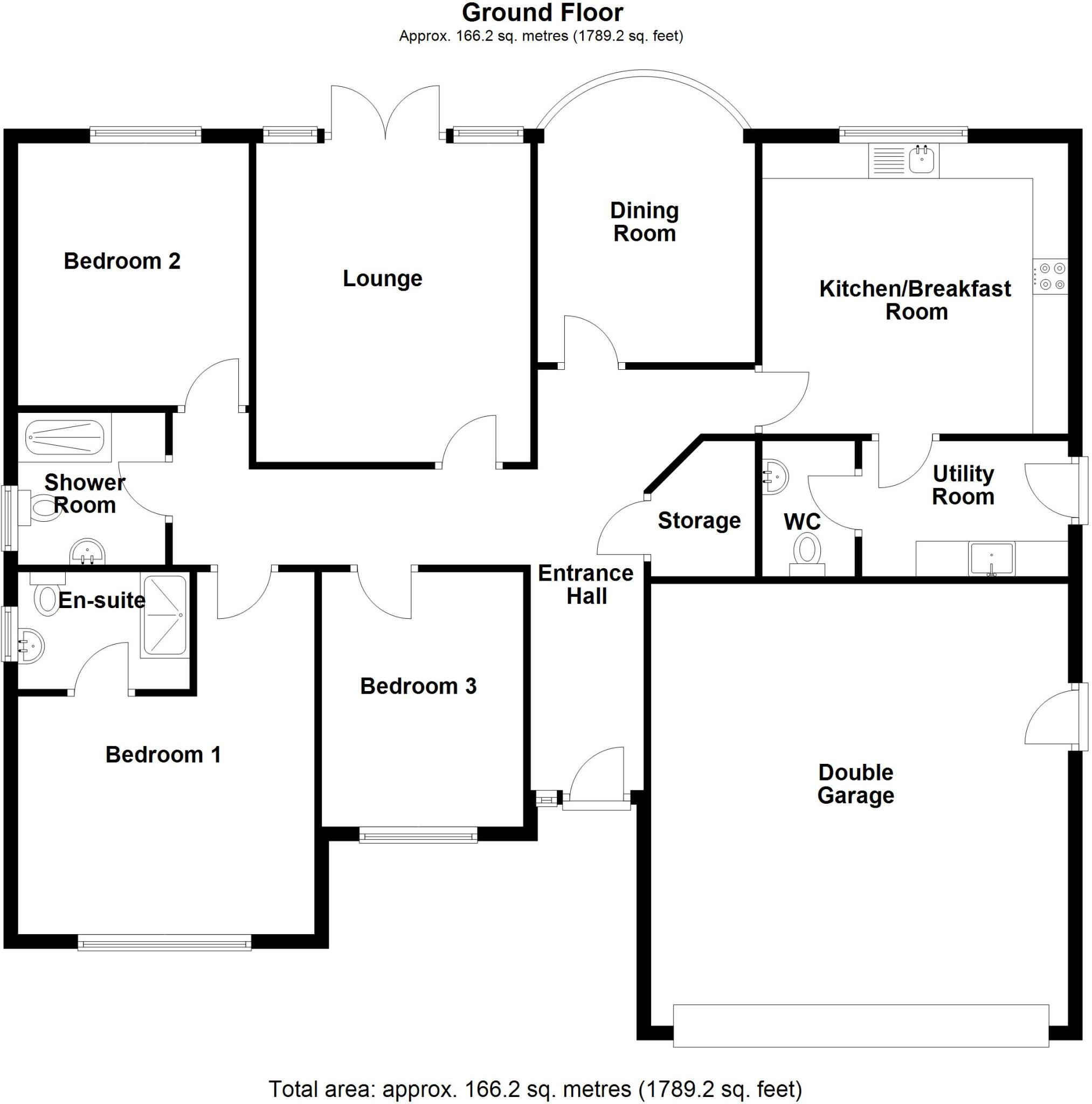 Wingate Way, Bourne, Lincolnshire, PE10 floorplan