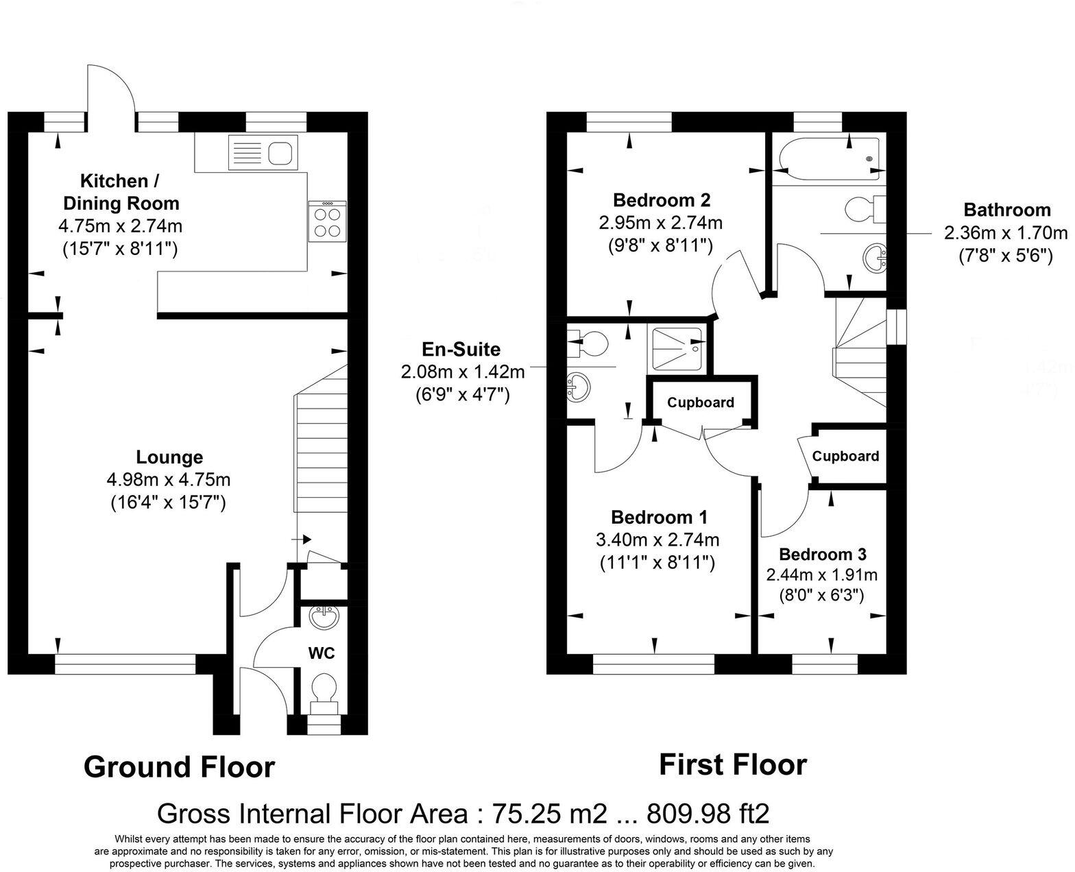 Burns Close, Billericay, CM11 floorplan