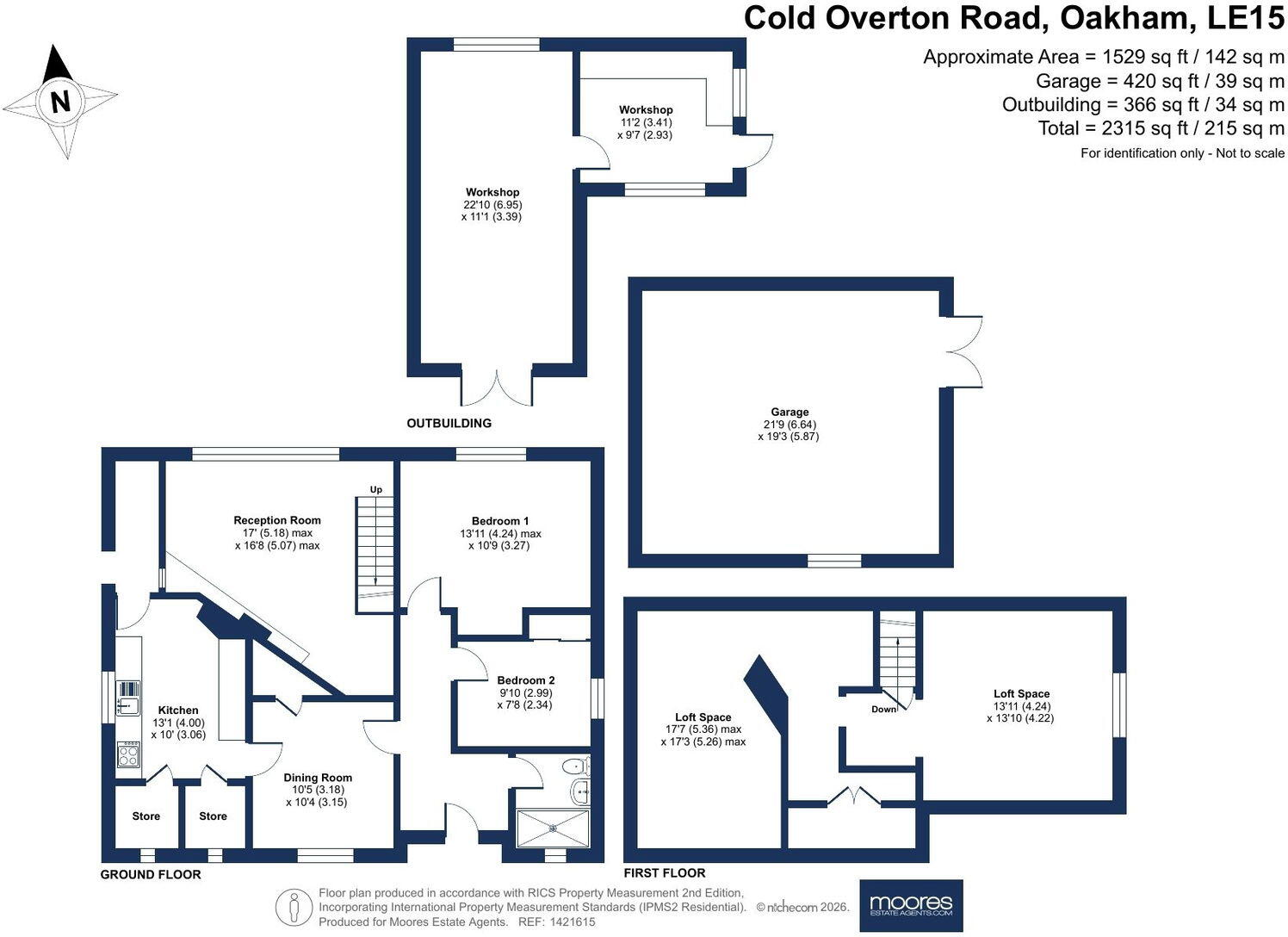 Cold Overton Road, Oakham floorplan