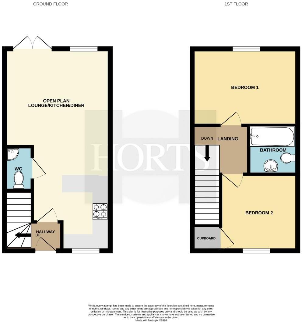 Jasmine Way, Bilton, Rugby floorplan