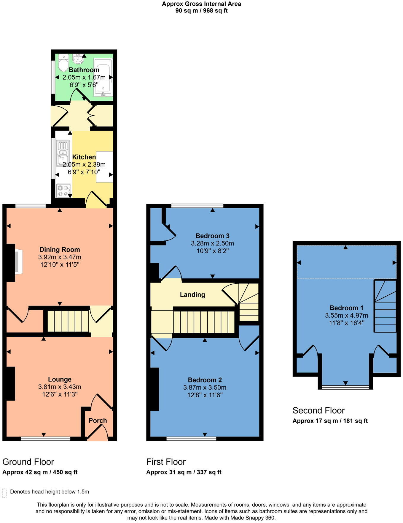 Grasslot, Maryport, CA15 8DA floorplan