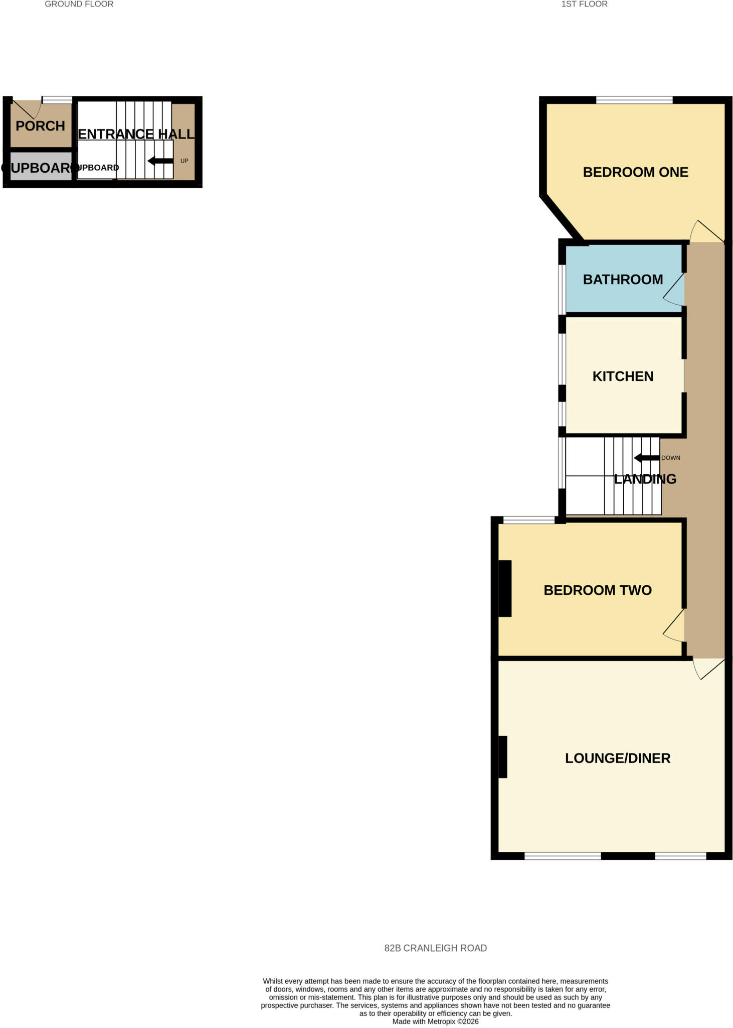 Cranleigh Road, Bournemouth floorplan