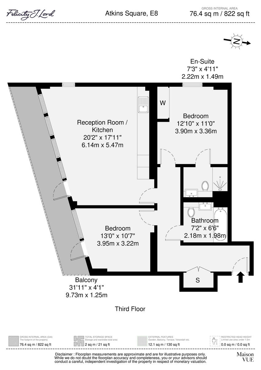 3 Dalston Lane, London floorplan