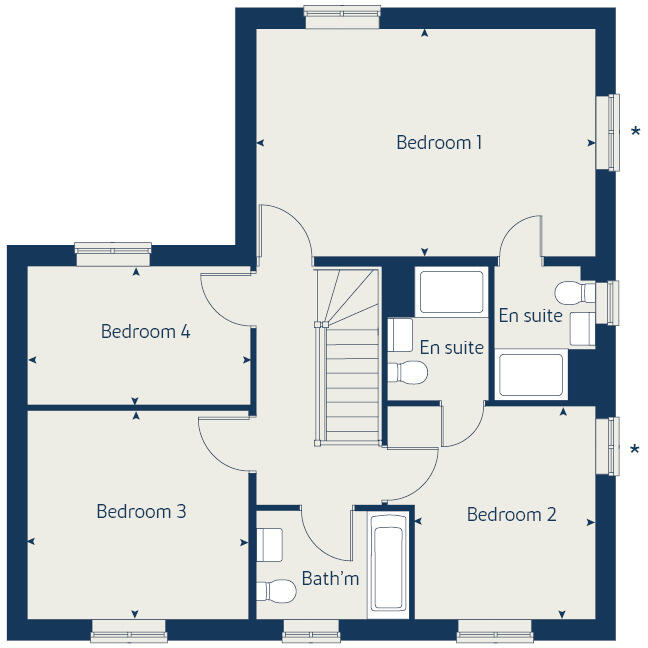 Broadnook Garden Village,
Leicester, 
LE7 4PN floorplan