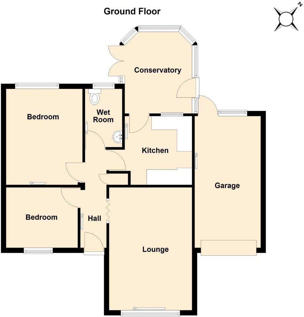 Rowan Drive, Brandon floorplan