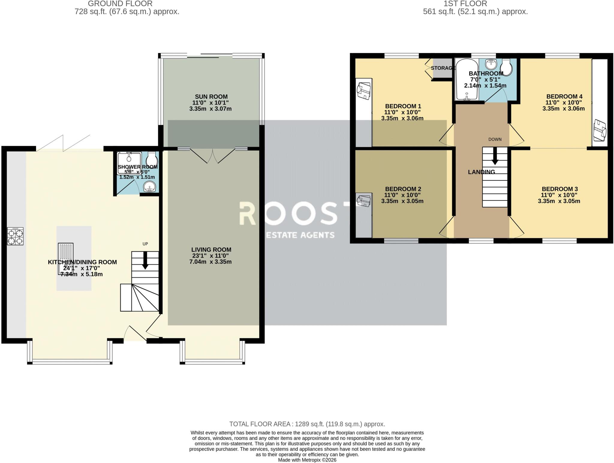 Abbotsway, Grimsby floorplan