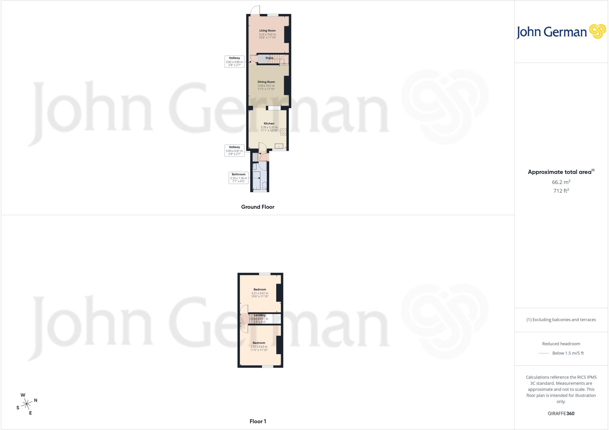 Nelson Street, Winshill floorplan
