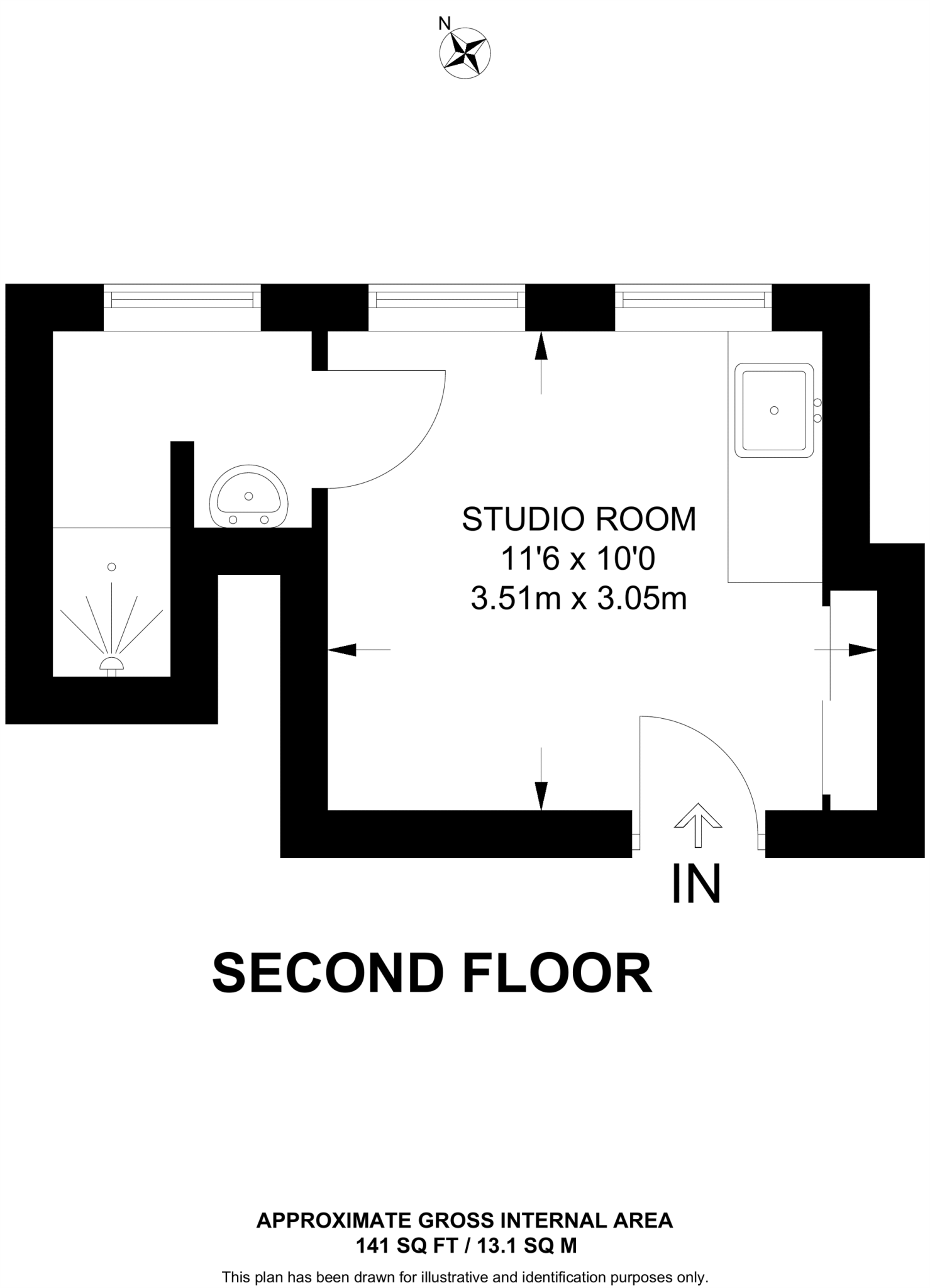 Tottenham Lane, Crouch End, London, N8 floorplan