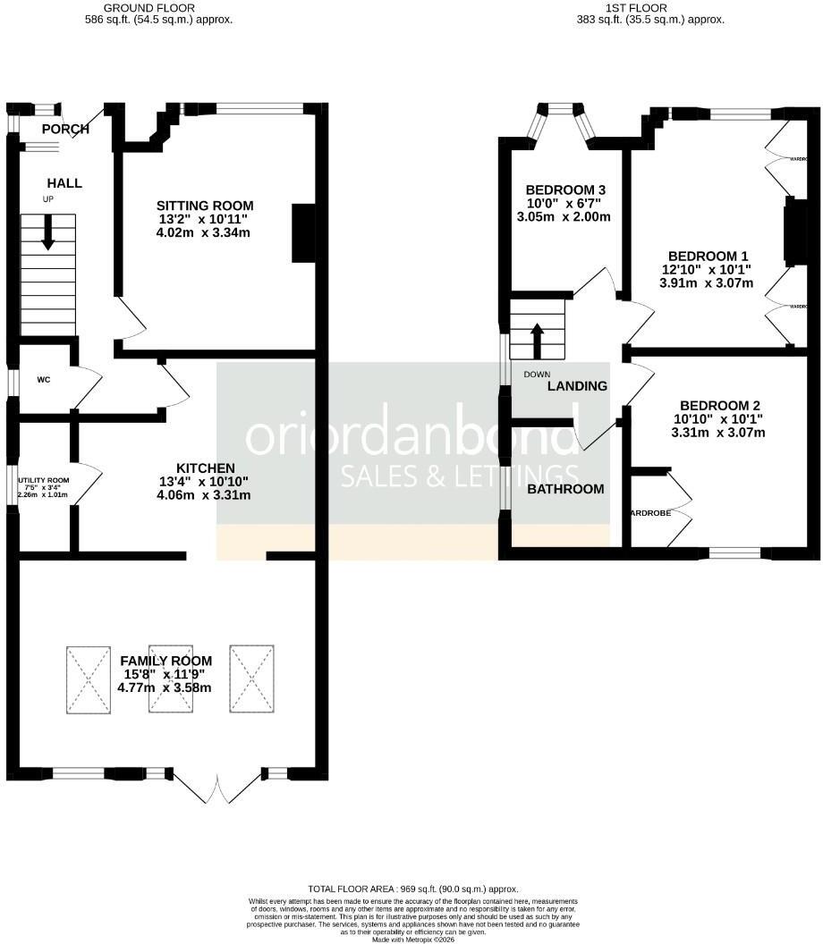 Windsor Crescent, Duston, Northampton NN5 floorplan
