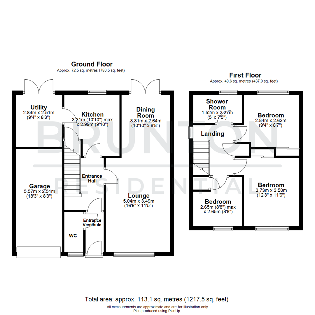 Warbeck Close, Tudor Grange, NE3 floorplan
