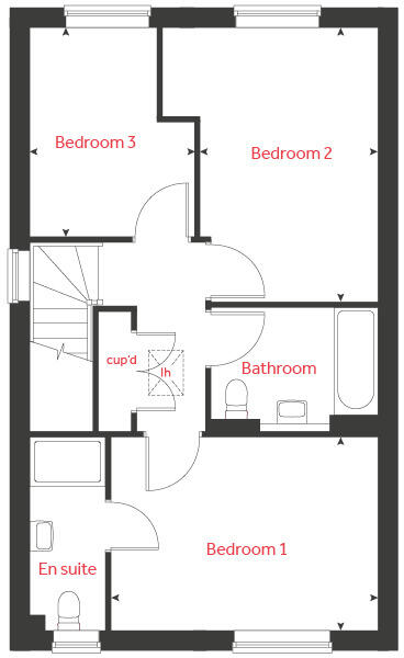 Off St James Rd, Gateshead, 
NE8 3EQ floorplan