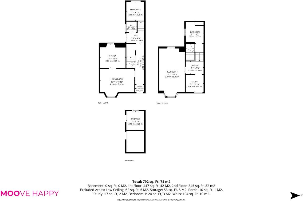42, Glendoune Street, Girvan, KA26 floorplan