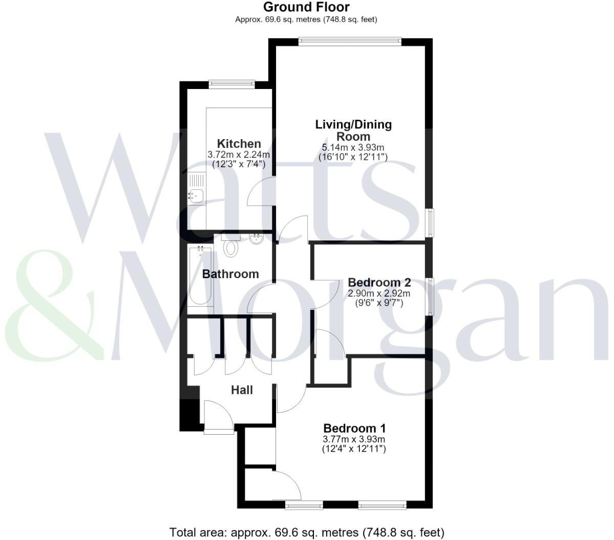 7 Heol-Y-Gaer, Barry, CF62 6UH floorplan