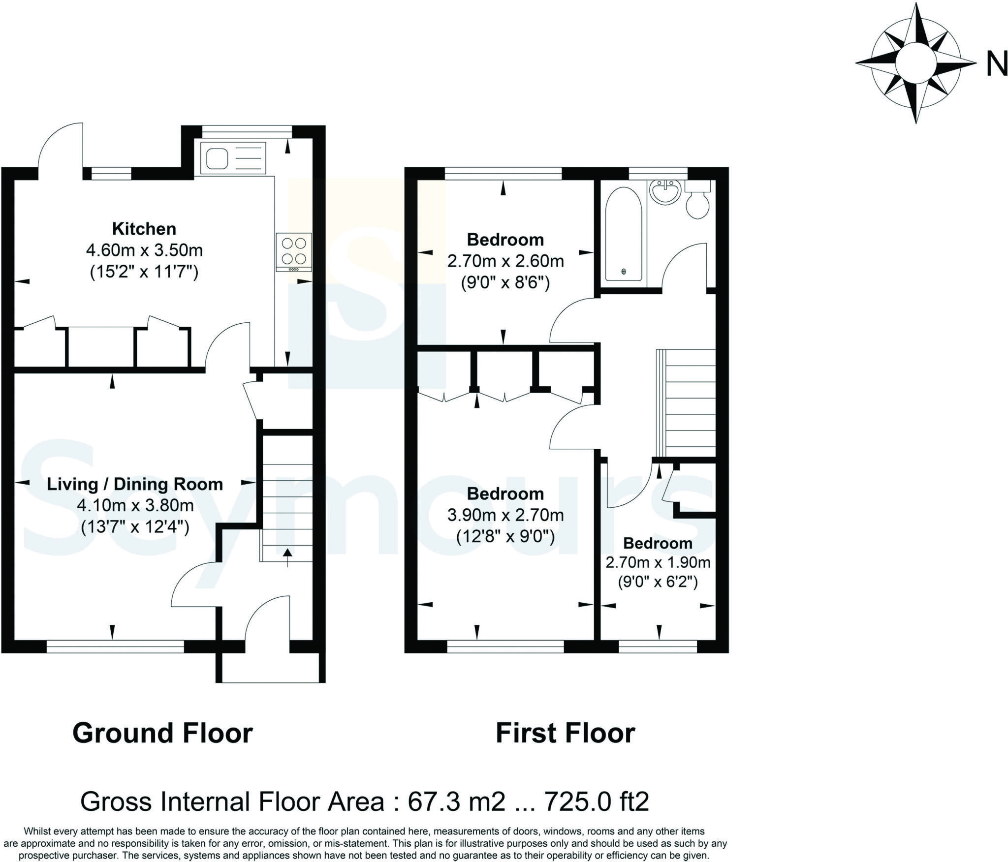 Paddocks Mead, Woking, Surrey, GU21 floorplan