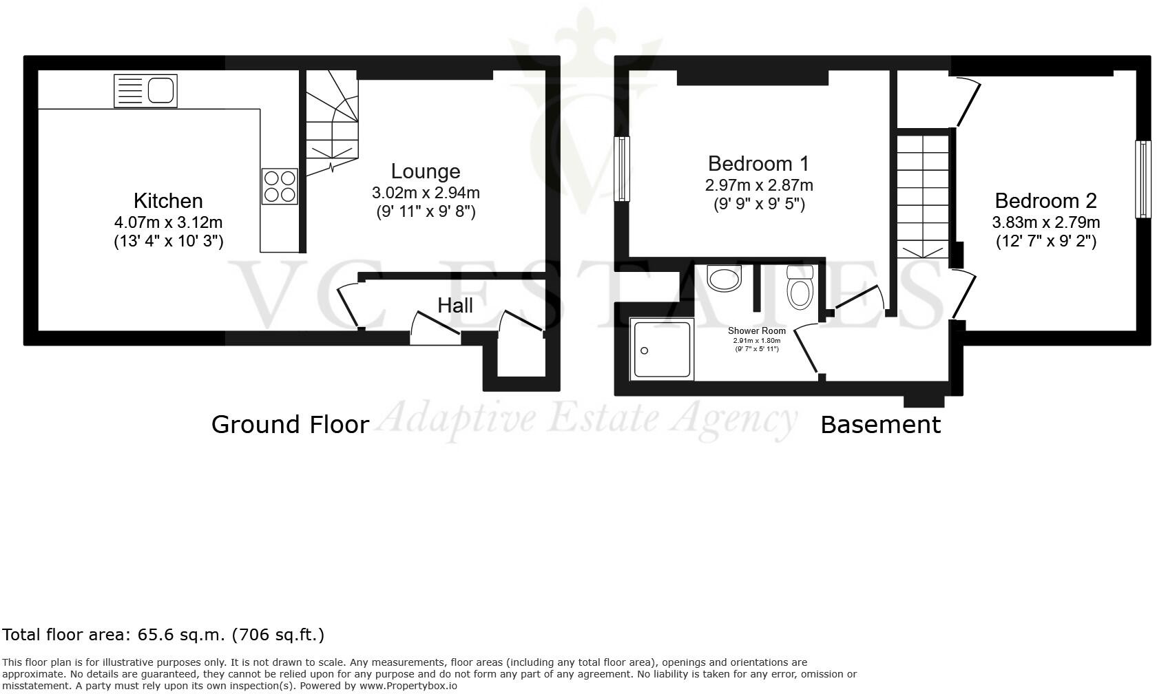 Flat 2, 6 Carlton Crescent, Southampton, Hampshire floorplan