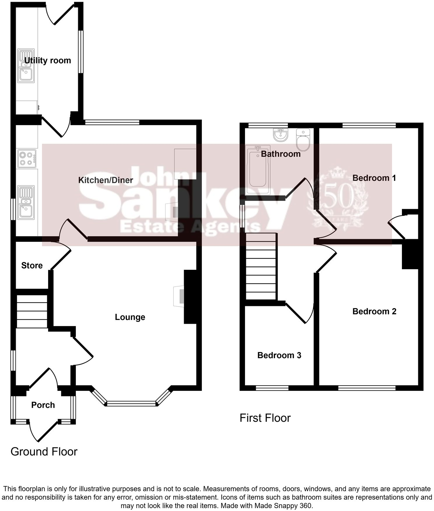 Clipstone Road East, Forest Town, NG19 floorplan