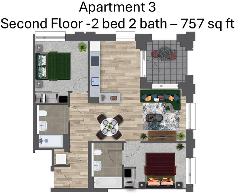 Kooky Staines, Marketfield Road, Redhill, Surrey floorplan