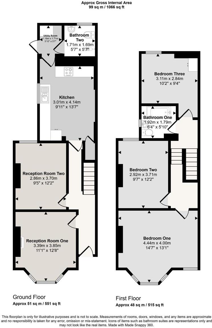 Alexandra Road, Canton, Cardiff floorplan