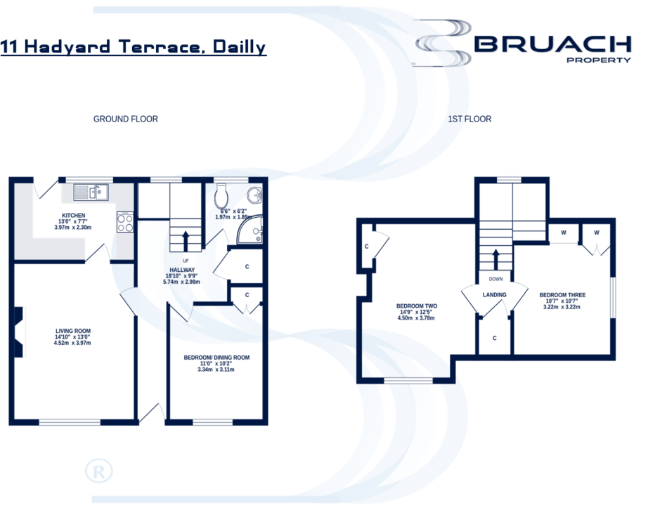 Hadyard Terrace, Dailly, Girvan floorplan