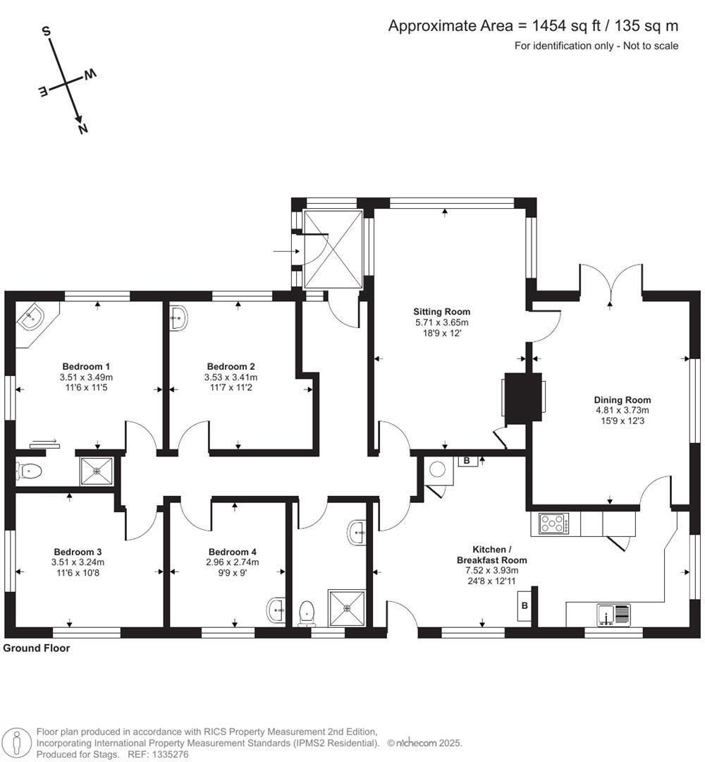 Weare Giffard floorplan