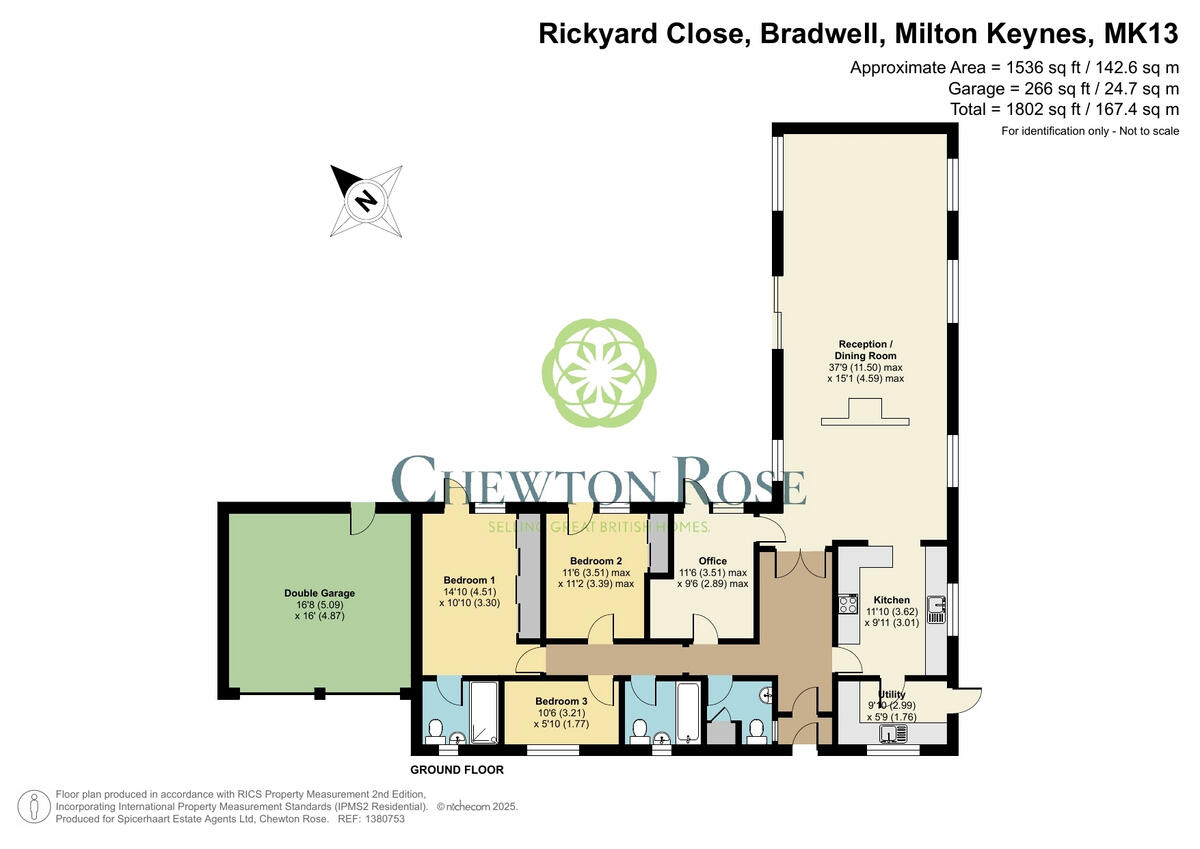 Rickyard Close, Bradwell Village, MILTON KEYNES floorplan