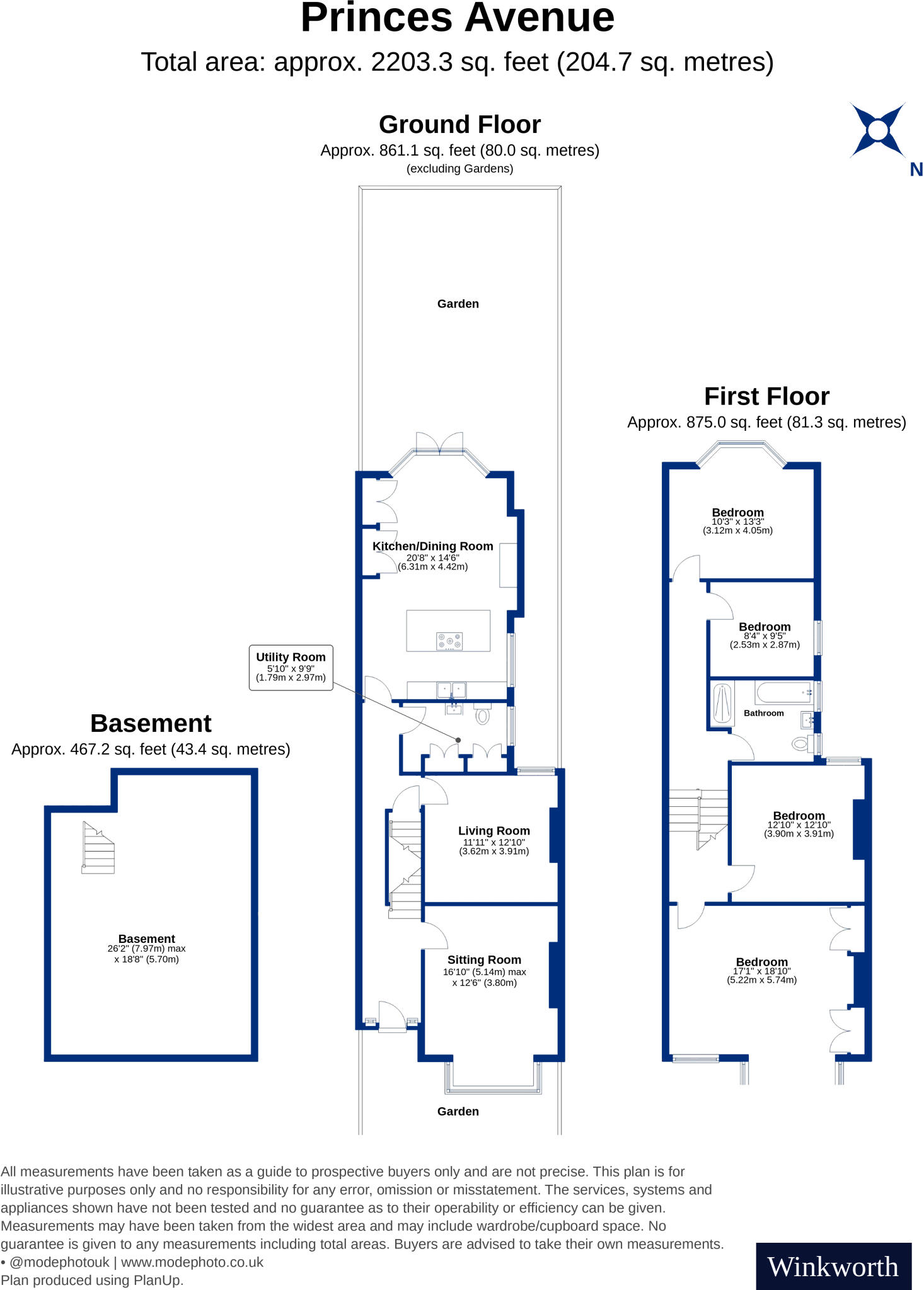 Princes Avenue, Finchley, London, United Kingdom, N3 floorplan