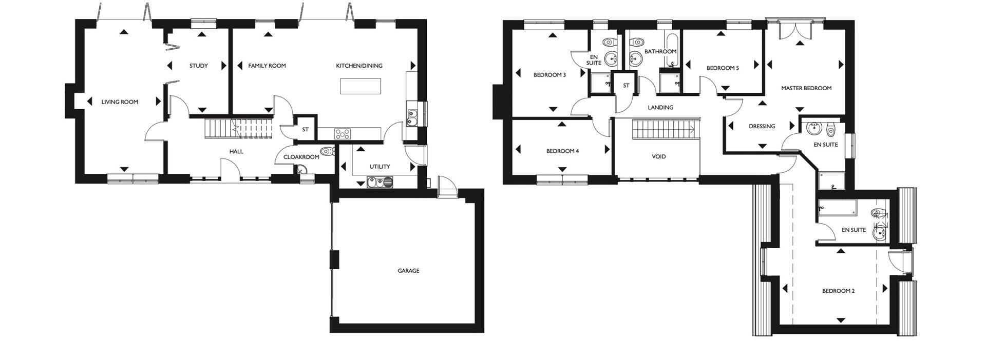 Orton Lane, Twycross floorplan