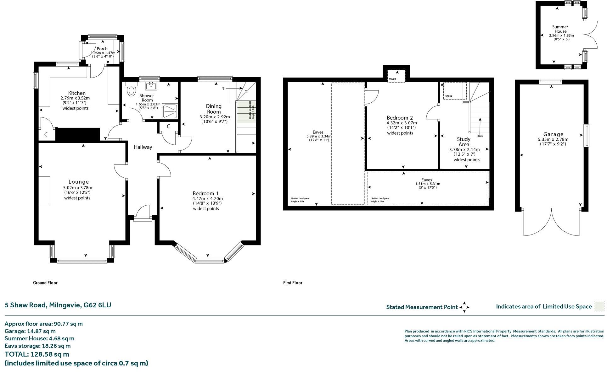 Shaw Road, Milngavie floorplan