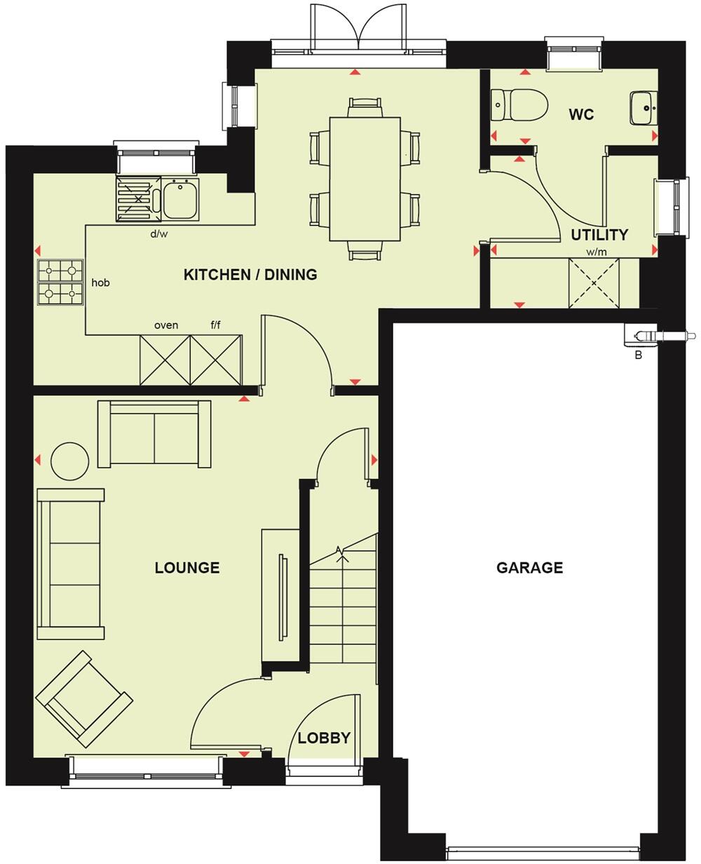 White Post, Stratton-on-the-Fosse, Midsomer Norton, Somerset, BA3 4QA floorplan
