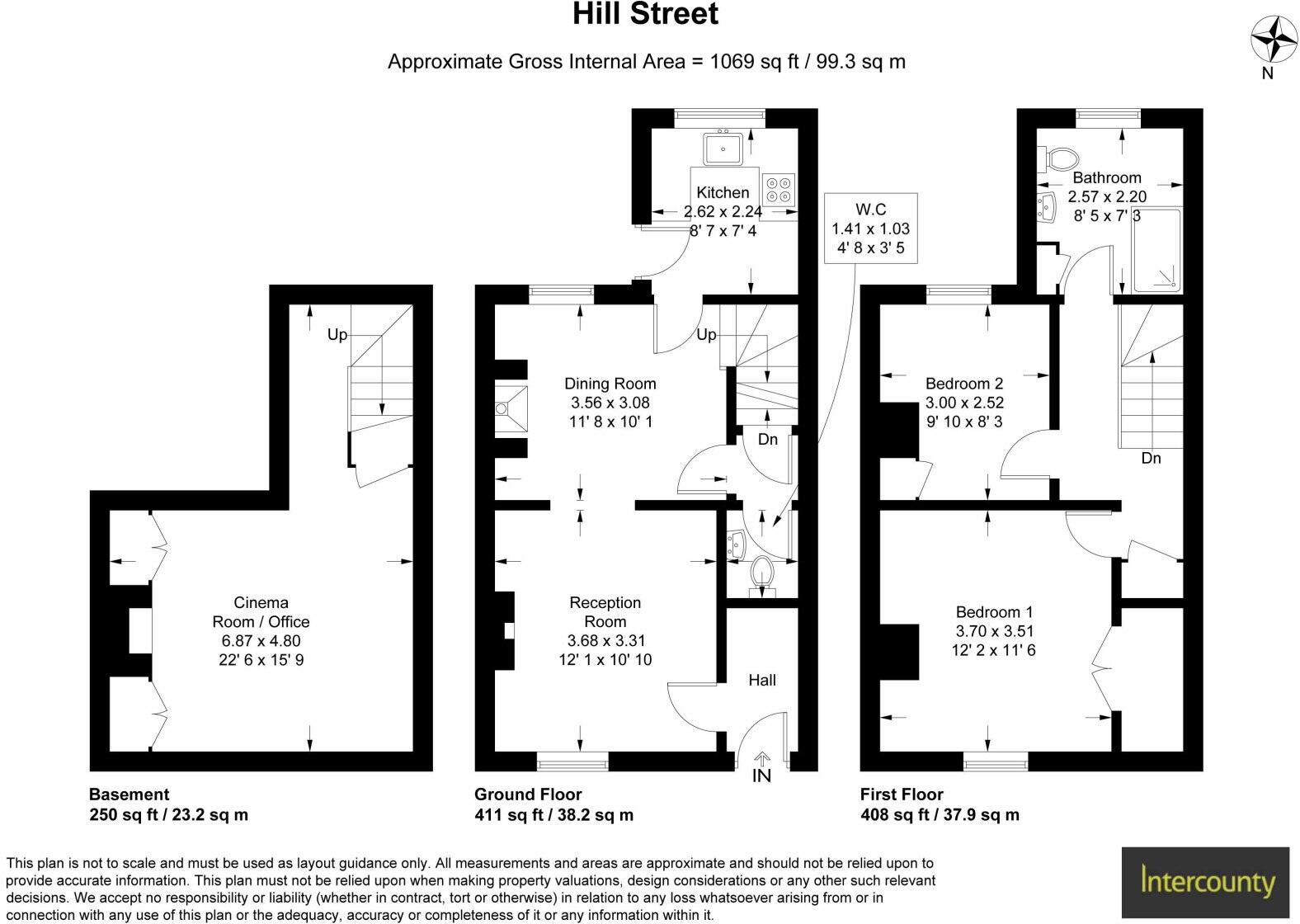 Hill Street, Saffron Walden, Essex, CB10 floorplan