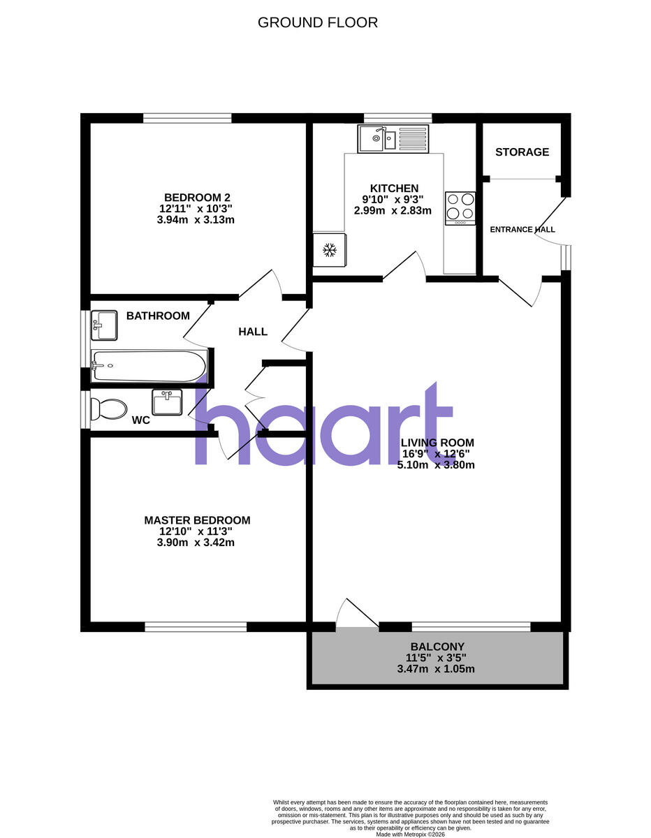 Wordsworth Drive, Swindon floorplan