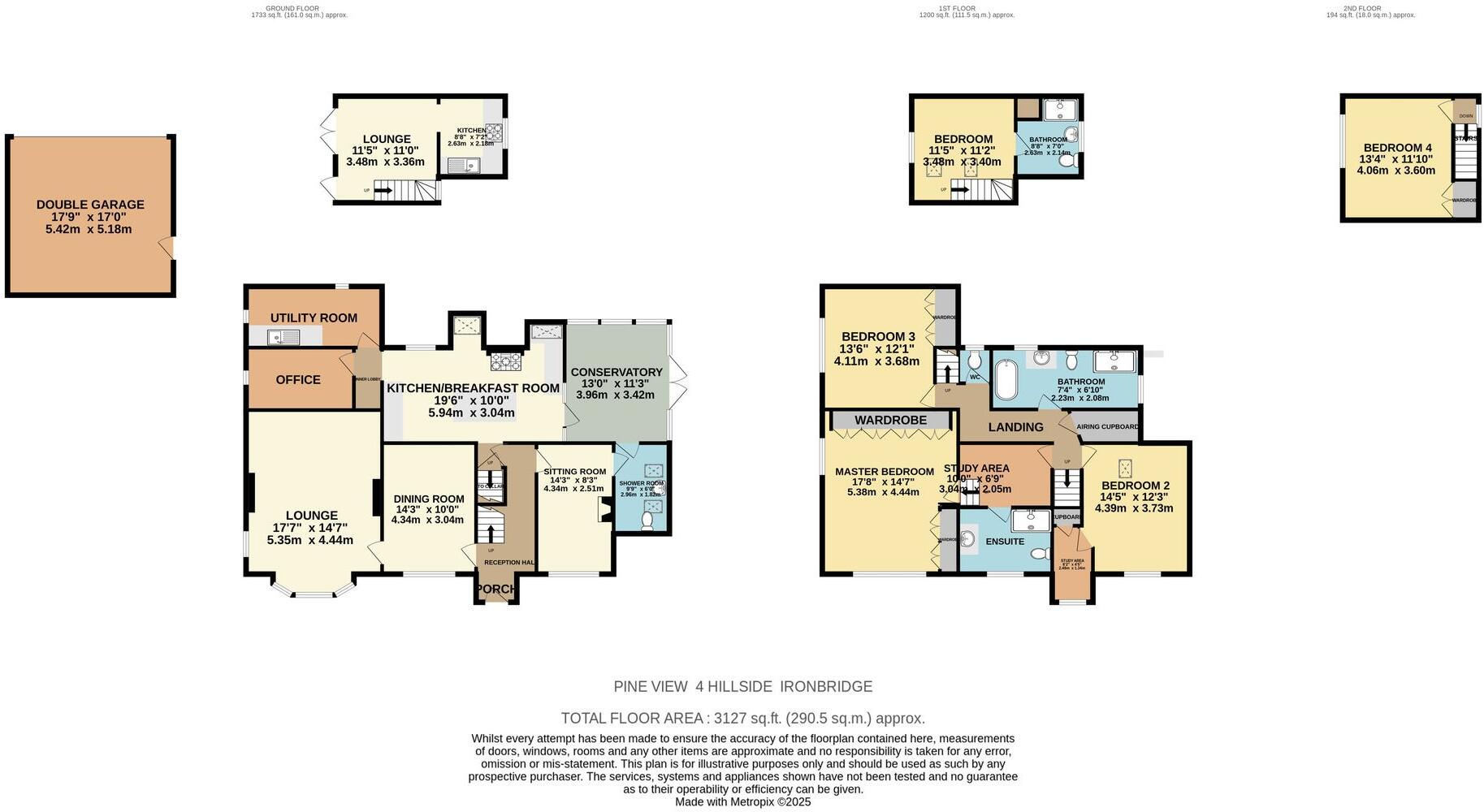 4, Hillside, Ironbridge, TF8 floorplan