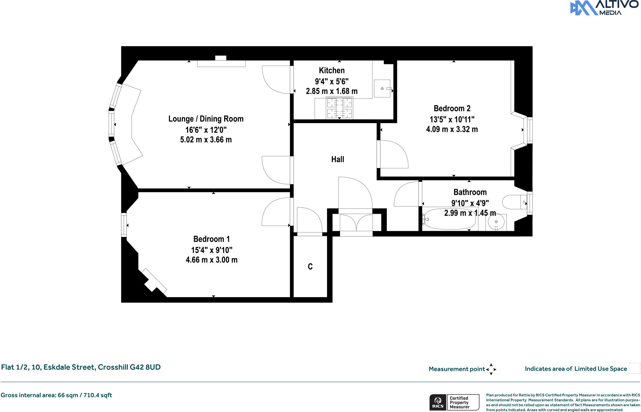 Eskdale Street, Crosshill, Glasgow floorplan