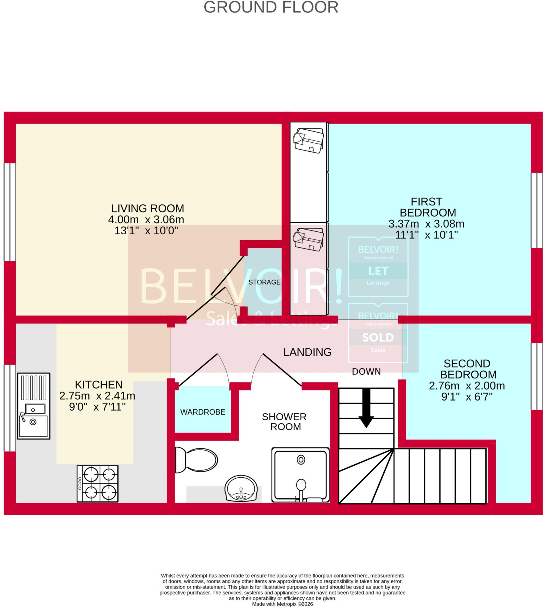 Woden Road South, Wednesbury, WS10 floorplan