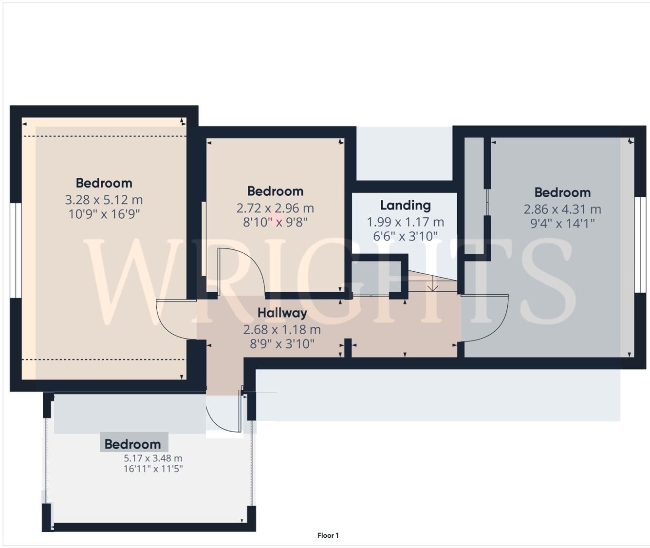 Runsley, Welwyn Garden City, AL7 floorplan