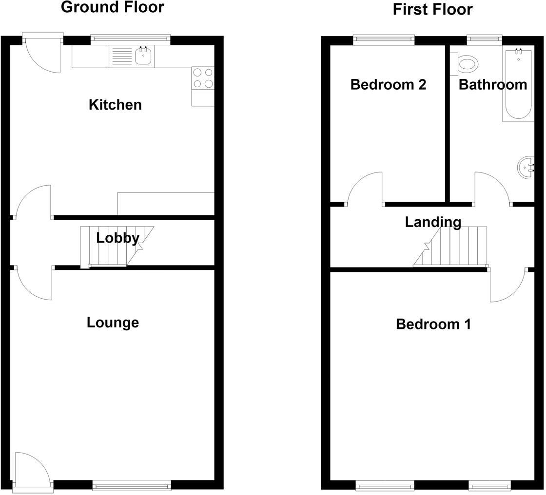 Clarkson Avenue, Heckmondwike floorplan