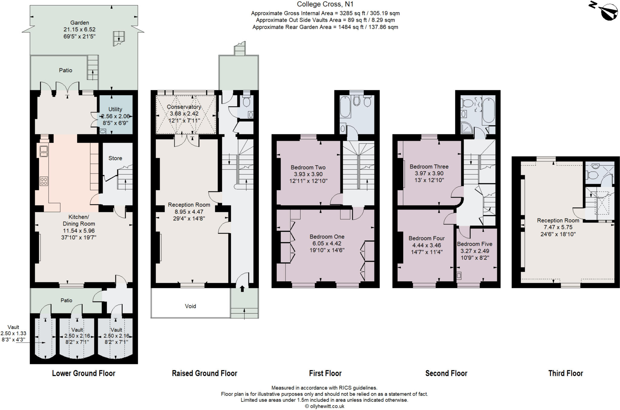 College Cross, Islington, London, N1 floorplan