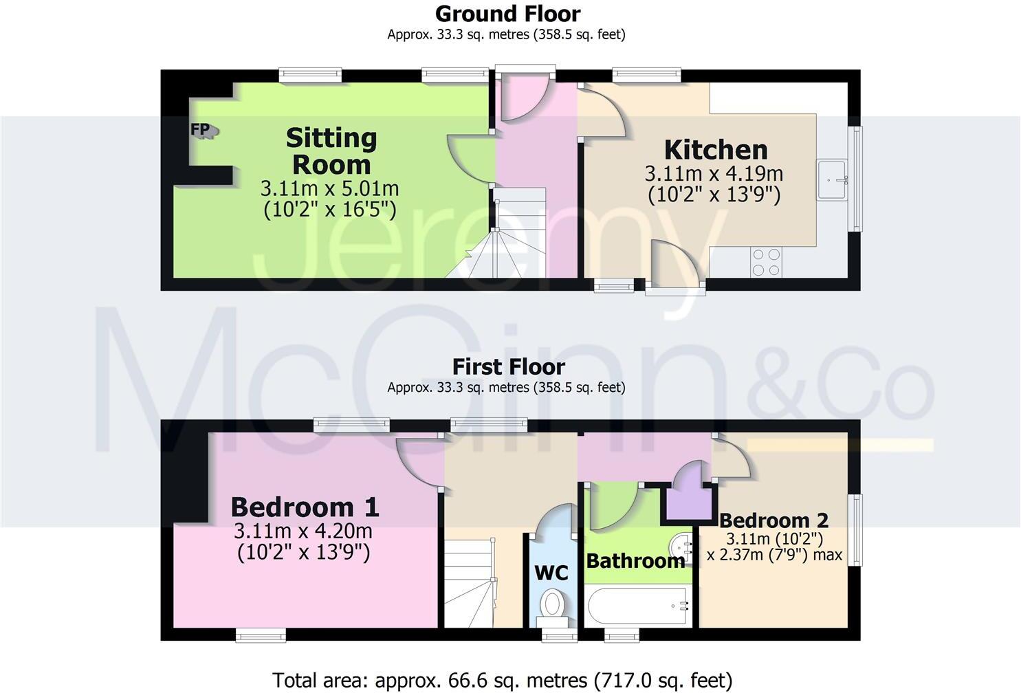 Hathaway Hamlet, Shottery, Stratford-Upon-Avon floorplan
