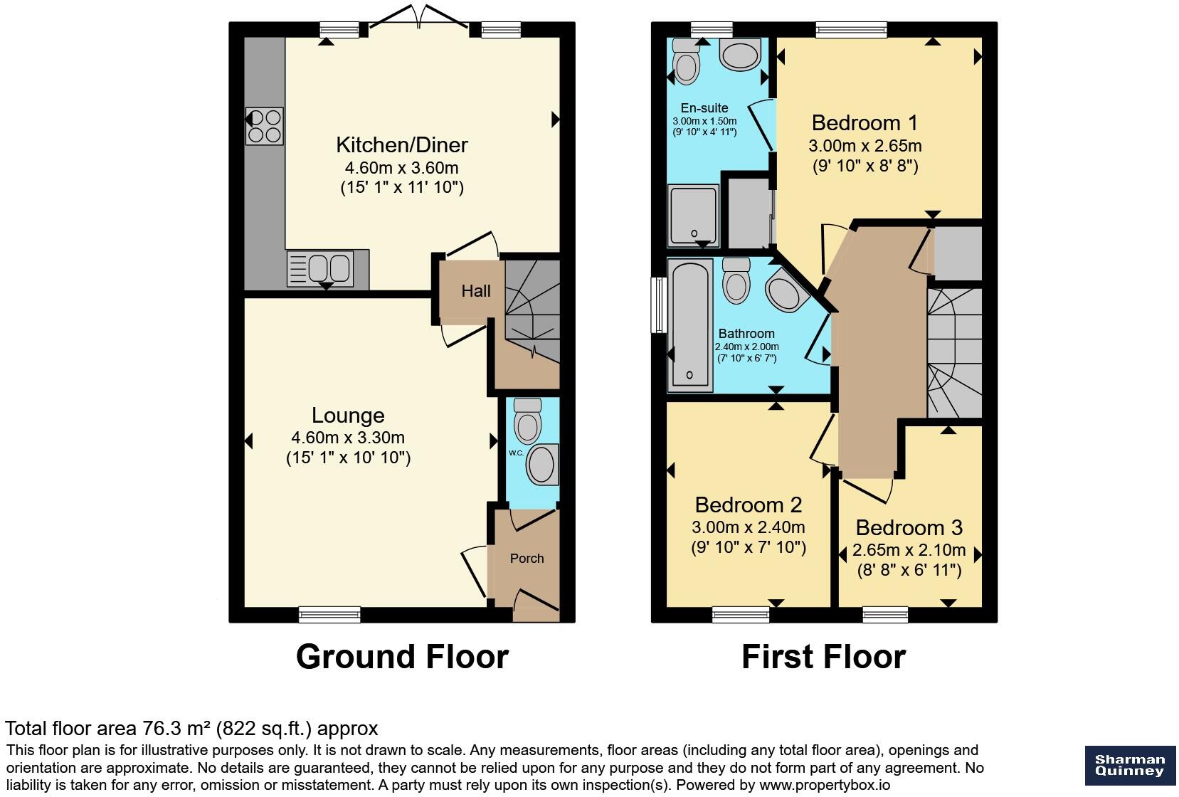 Luna Way, Peterborough floorplan