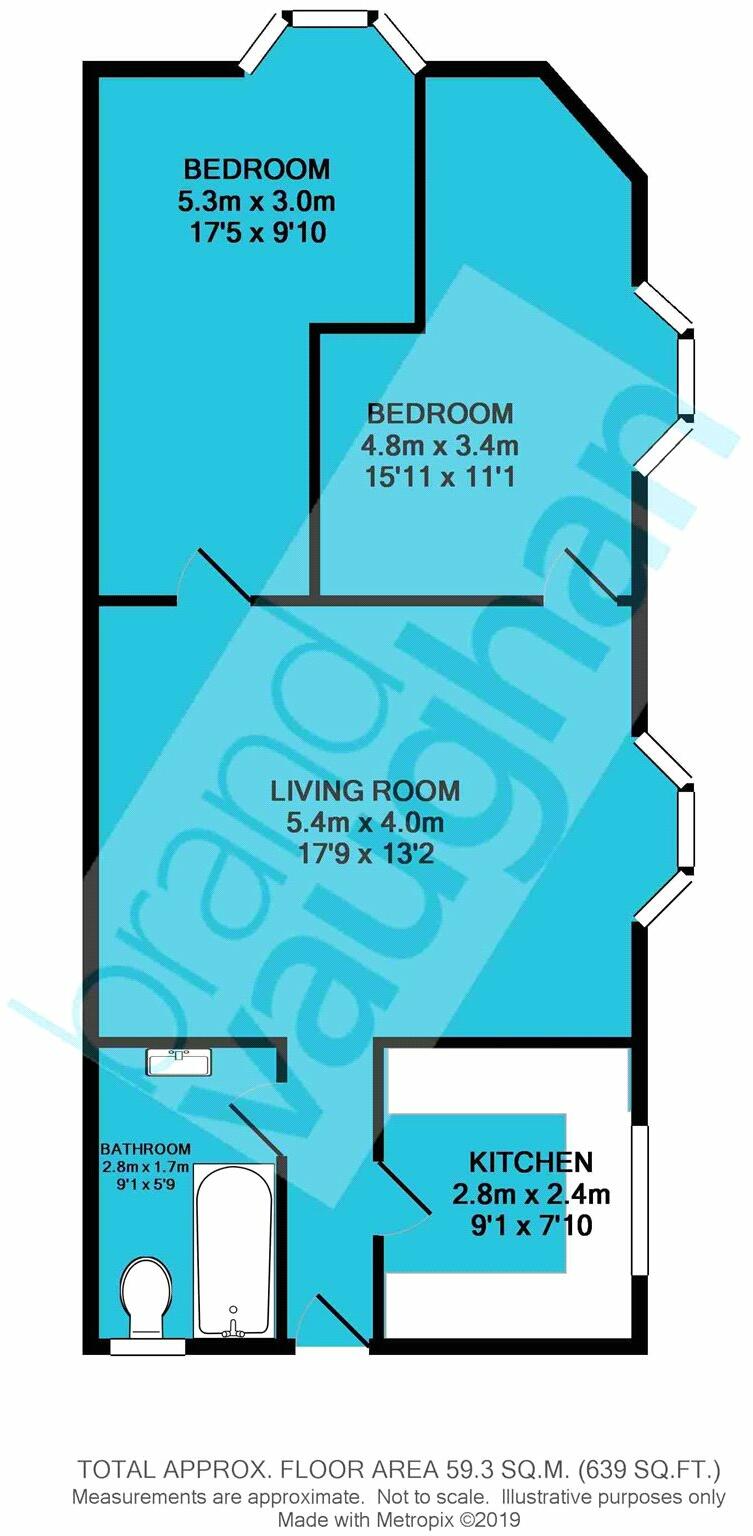 Islingword Road, Brighton, BN2 floorplan