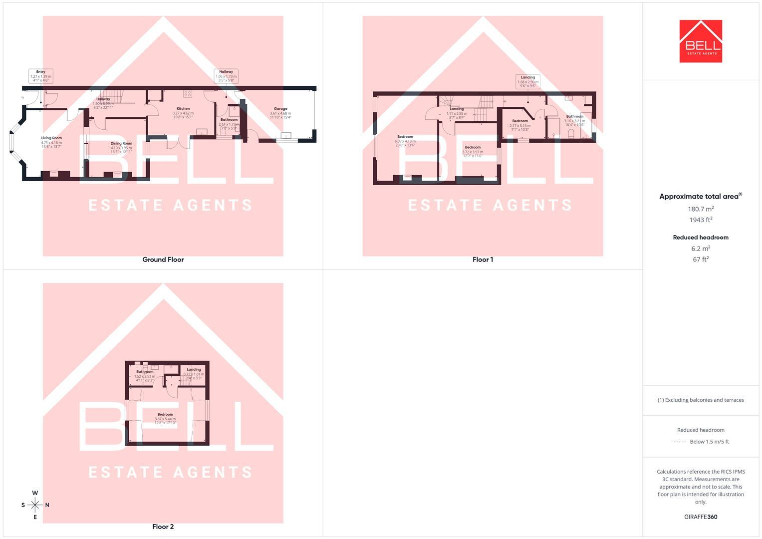Killowen Street, Low Fell floorplan