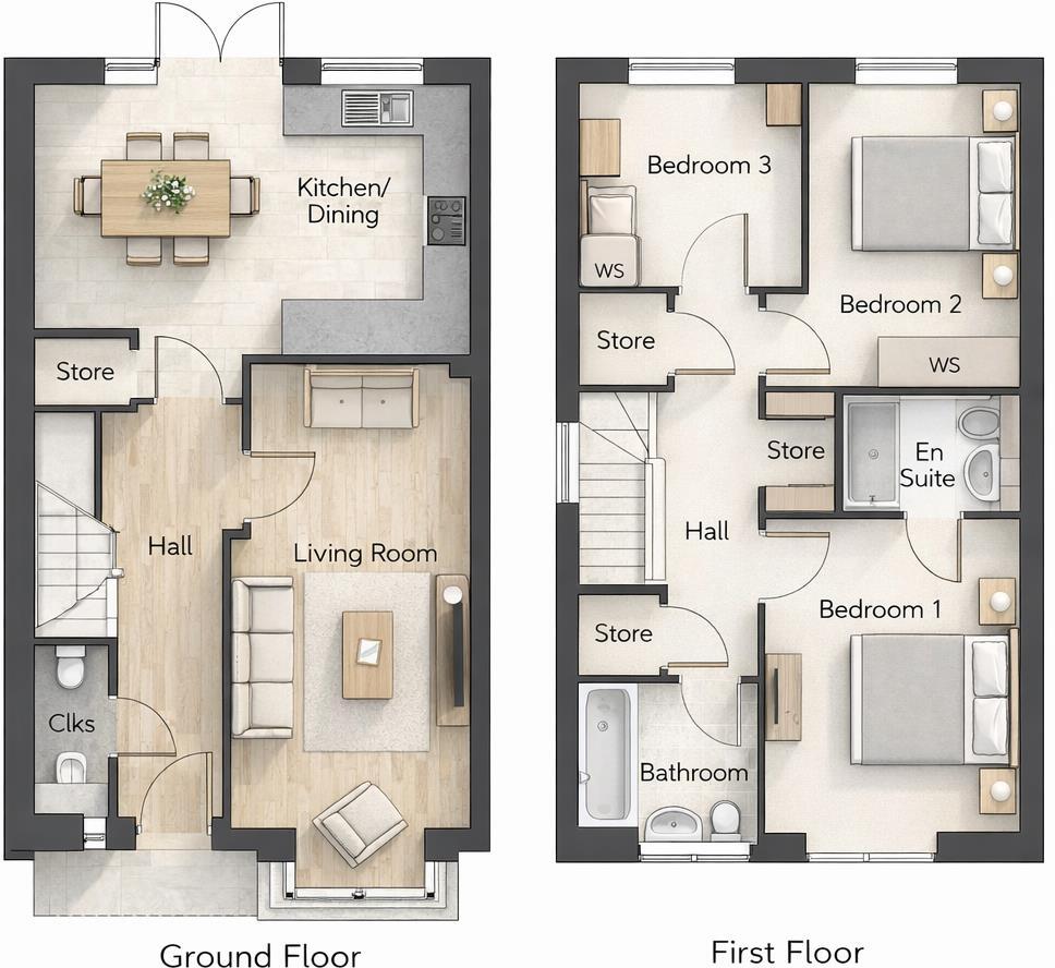 Arla Mews, Hatfield Peverel floorplan