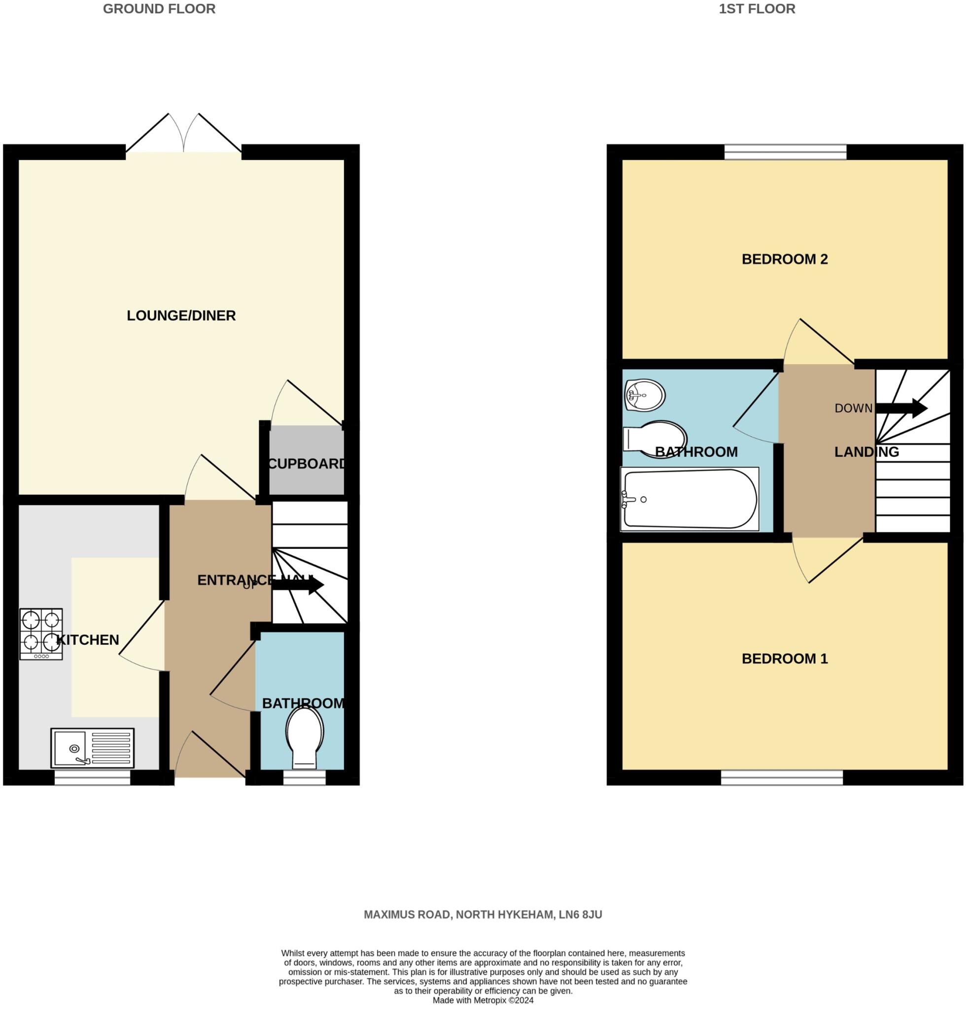 Maximus Road, North Hykeham, LN6 floorplan