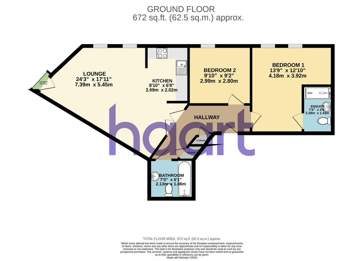 Nightingales, Bishop's Stortford floorplan