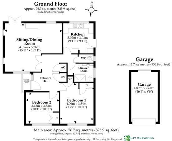 Coy Pond Road, Poole floorplan