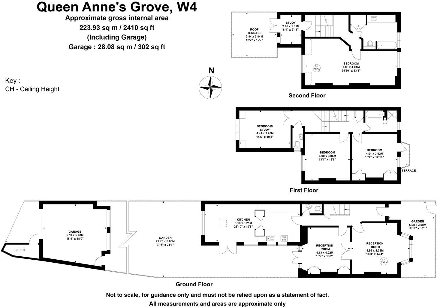 Queen Annes Grove, London, W4 floorplan